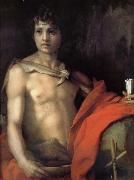 Andrea del Sarto Johannes as juvenile Spain oil painting artist
